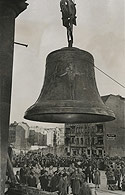 Dedicating the Freedom Bell