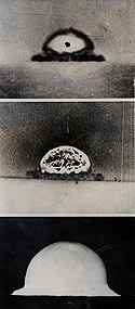 Series of Photos of First Atomic Bomb Explosion