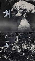Photographic Rendering of Atomic Blast in New York City