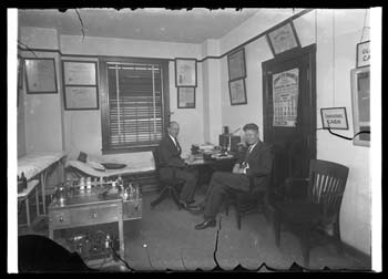 Examination room of Dr. Peterson and Dr. Thompson